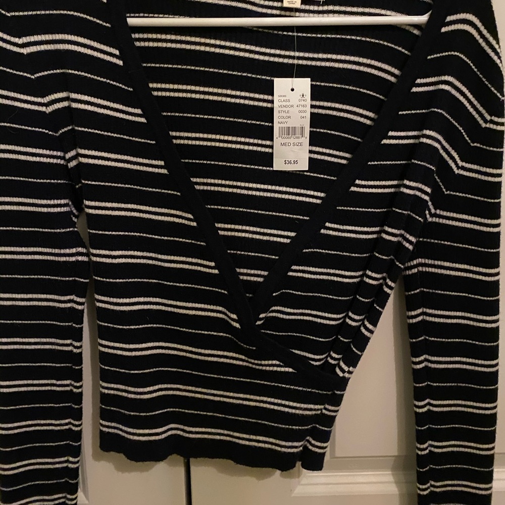 Navy stripped shirt